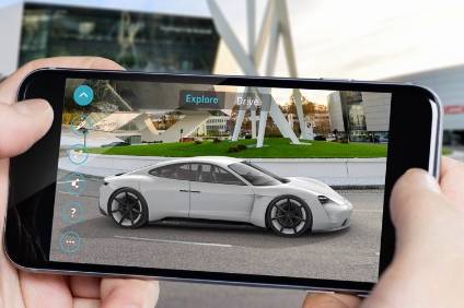 Porsche Develops Mission E Augmented Reality App Automotive Industry News Just Auto