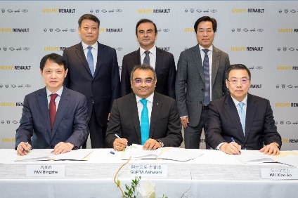Renault And Brilliance Sign Agreement To Progress Lcv Jv Adds Evs Automotive Industry News Just Auto