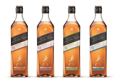 The Johnnie Walker Black Label Origin Series comprises four expressions from the whisky-producing regions of Scotland The Johnnie Walker Black Label Origin Series comprises four expressions from the whisky-producing regions of Scotland