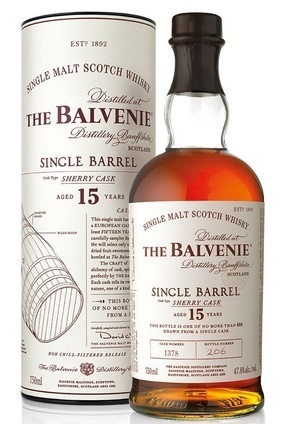 William Grant & Sons The Balvenie 15 Year Old Single Barrel Sherry Cask William Grant & Sons The Balvenie 15 Year Old Single Barrel Sherry Cask
