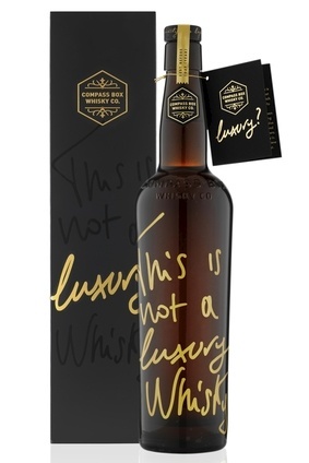 Compass Boxs This is not a luxury whisky Compass Boxs This is not a luxury whisky