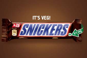 India Mars Launches Eggless Snickers For Veggies Food Industry News Just Food These vegan snickers are a clean alternative that taste just as indulgent! india mars launches eggless snickers