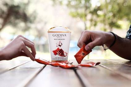 Реклама шоколад Godiva