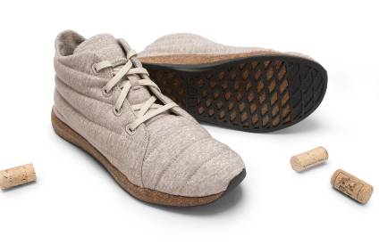 cork sole shoes