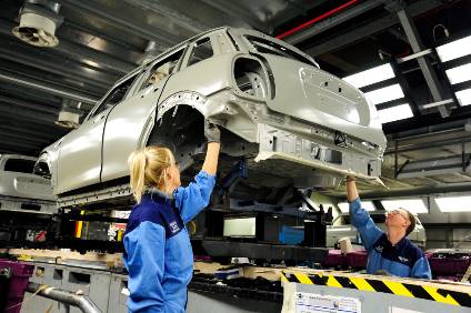 UK car output is being hit by lower export demand as pandemic effects continue