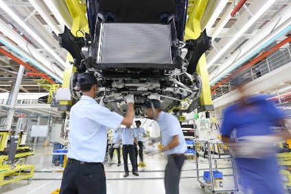 India is seen as a market with very good demand growth potential for automakers, especially premium brands; local assembly of CKD kits avoids high import tariffs