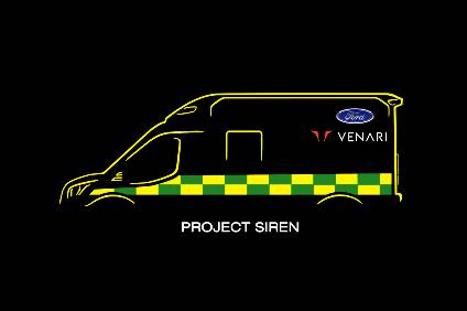 An old niche revisited for Ford in the UK. Based on the Ford Transit chassis cab, the new ambulance body and conversion will be built wholly in the UK by Venari Group 