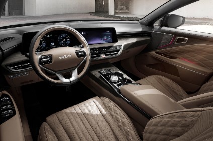 Interior of K8 is first Kia to get a Meridian speaker system