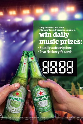 heineken ue boom promotion